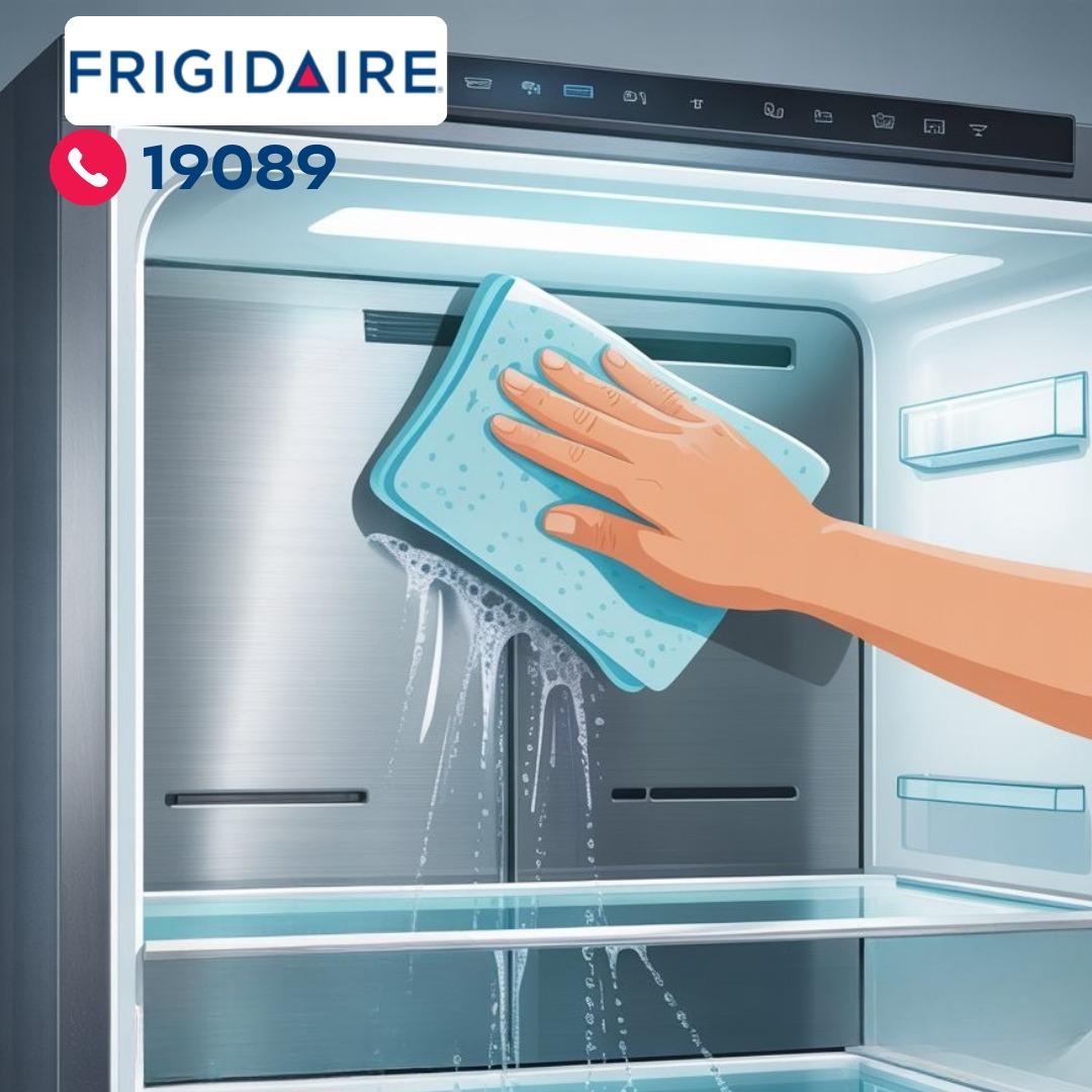 تنظيف الثلاجة فريجيدير من الداخل تنظيف الثلاجة فريجيدير من الداخل