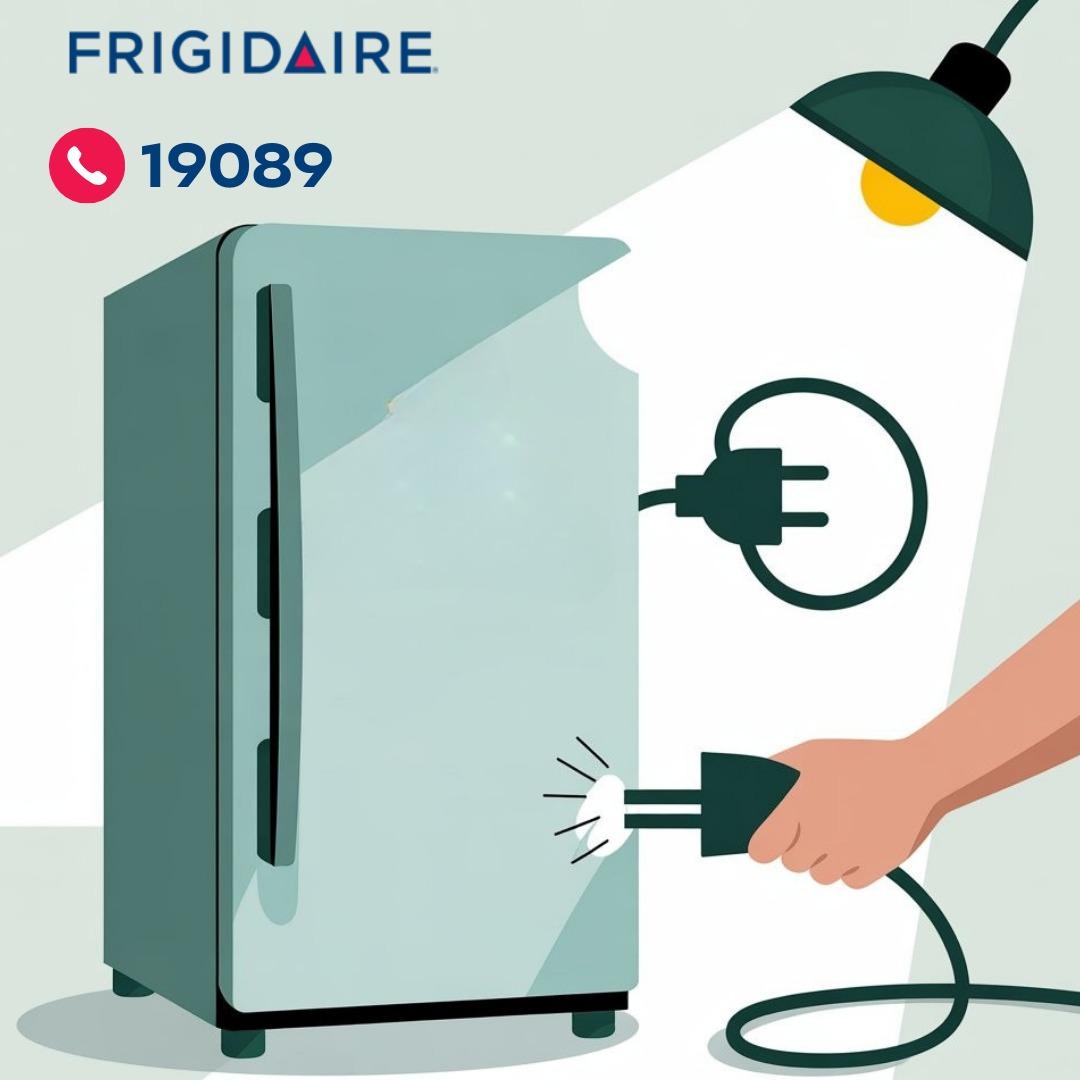 فصل ثلاجة فريجيدير عن الكهرباء فصل ثلاجة فريجيدير عن الكهرباء