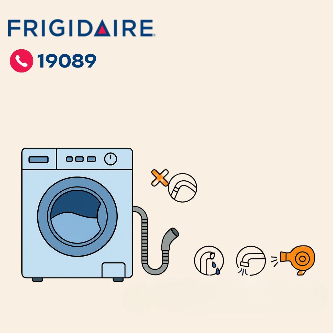 فحص خرطوم تصريف الغسالة فحص خرطوم تصريف الغسالة