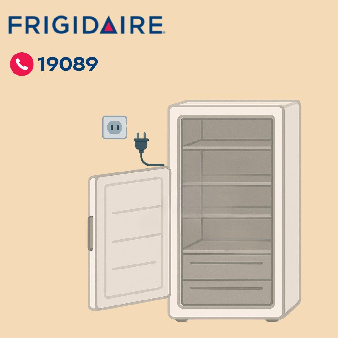 فصل ديب فريزر فريجيدير عن الكهرباء